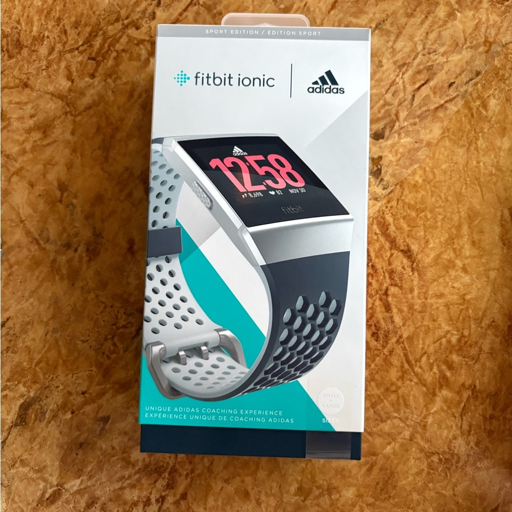 Fitbit Ionic Smartwatch - Silver and Dark Gray